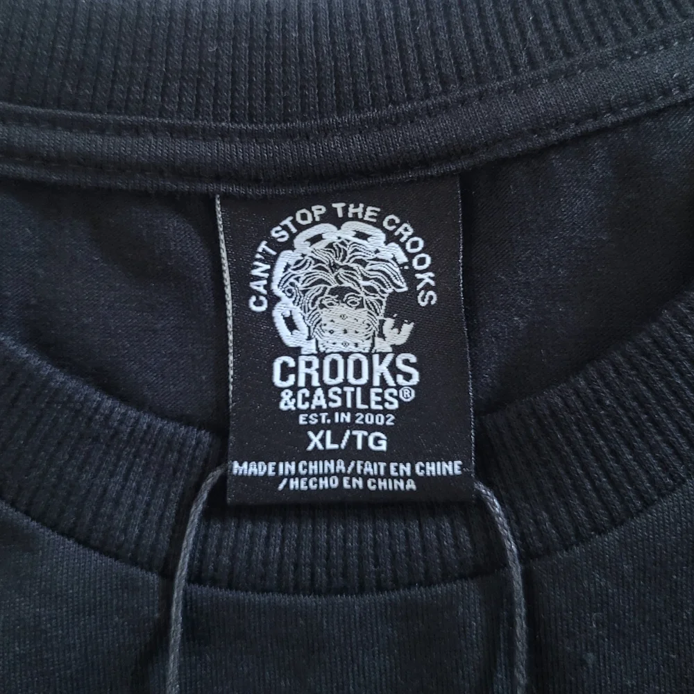 Crooks💰 & Castles🏰 Black🖤 Tee👕 - NWT - Picture 6 of 16